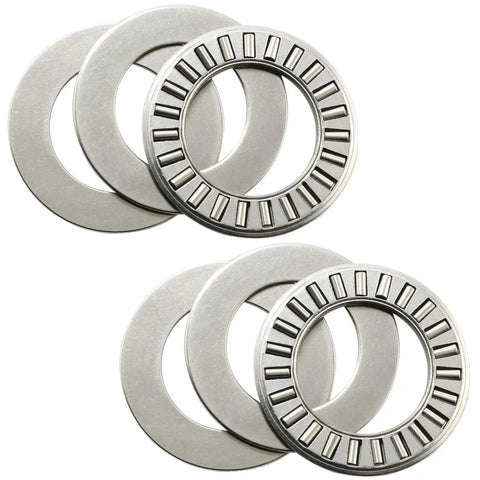 Thrust Needle Roller Bearing Kit For One Way Axial Load, 6 Sets NTA1220 Plus 2 TRA Washers, three-quarter inch, MEETOOT