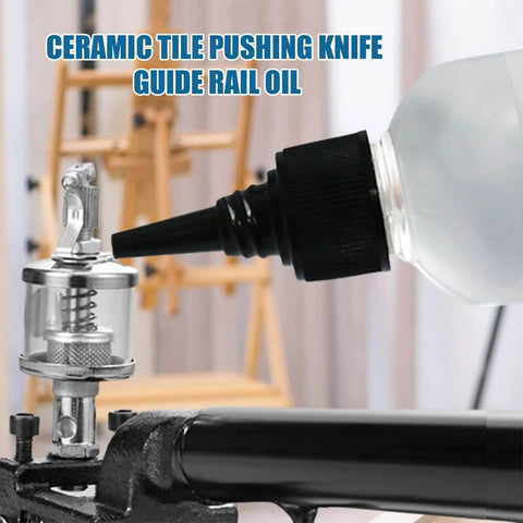 Applying Tile Pusher Guide Oil For Cutter Machines, Rust Prevention Lubricant For Rail Cutting Gear And Shafts