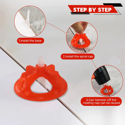 Tile Leveling System Clips 500 Pack One Eighth Inch Spacers For Wall And Floor Ceramic Tile And Stone Install Easy Do It Yourself Setup With Pro Grade Precision Gap Control Storystore