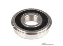 Timken 6207-2RZ-NR Ball Deep Groove Radial Bearing 6207 2RZ NR Shielded Rubber Seal, close-up view