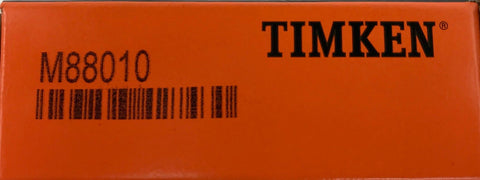 Smooth And Quiet Wheel Bearing M88010 For Cars And Trucks High Quality Replacement That Cuts Friction Keeps Oil Clearance In Check Boosts Performance And Extends Your Tire Life For A Smoother Ride in orange Timken packaging