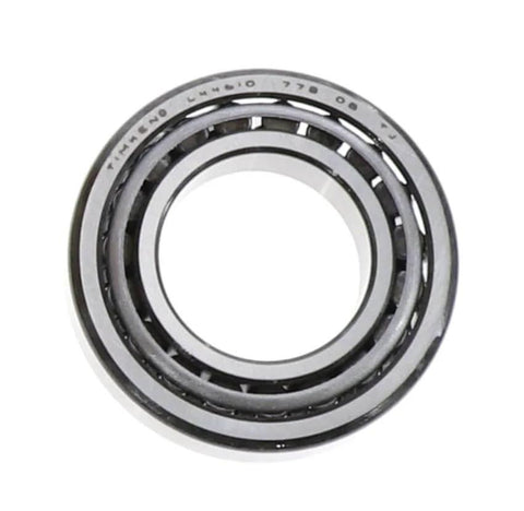 Top view of Timken SET4 L44649/L44610 Tapered Roller Bearing Cone and Cup Set, Steel, Inch, 1.0625" ID, 1.9800" OD, 0.560" Cup Width.