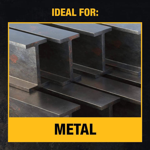 Metal beams illustrating use for the Titanium Nitride Coated Drill Bit Set With Pilot Point, 21 Pieces, 1/16 To 1/2 Inch, Tough Case.