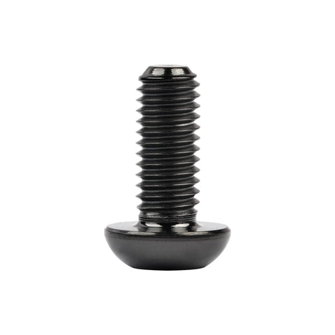 Black Torx head bolt from Wanyifa 4Pcs Titanium M5 x 12mm Holder for bicycle water bottle cage, standing upright