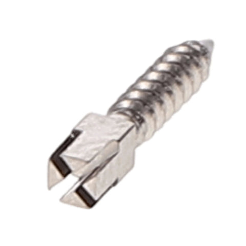 Close-up of House Brand Dentistry 400040 HSB Titanium Screw Post M5#5 Medium 9.3mm showing durable metal construction