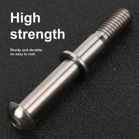 ✝️ Seatpost Bolt Titanium Alloy High Strength Lightweight Durable Screw Gasket Replacement for Brompton Folding Bicycle Accessories