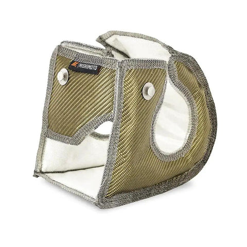 Titanium Turbo Blanket for Dodge Ram 5.9L Cummins 1996 2002 Direct Fit Insulates Turbo Hot Side with stainless steel buttons
