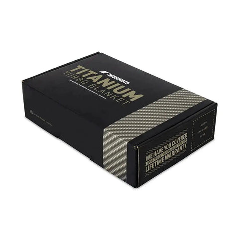 Packaging for Titanium Turbo Blanket For Subaru WRX 2001 2014 And STI 2004 2017 Insulates Turbo Hot Side To Reduce Engine Bay Temperatures