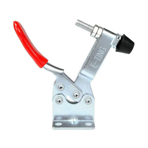 Four Pack 201B Toggle Clamp Set With 198 Lbs Holding Capacity Red Horizontal Antislip Quick Release Clamp Tool For Projects