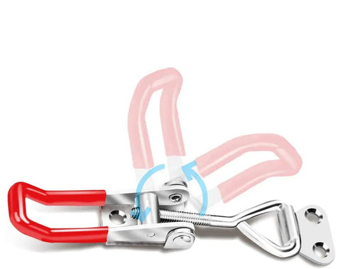 Six Pack Adjustable Toggle Latch Clamps Provide Secure Quick Release Holding Up To 330 Lbs For Tool Boxes And Smoker Gear
