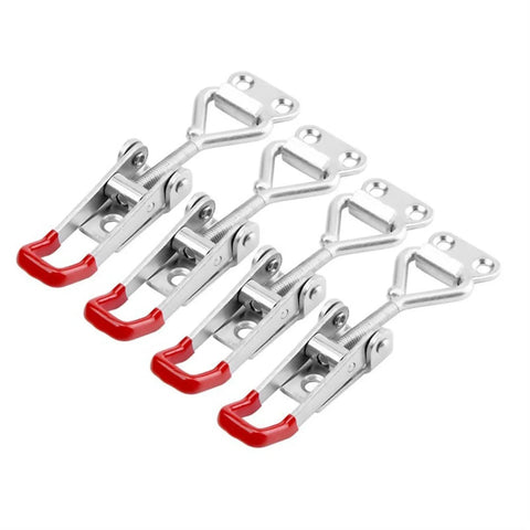 10 Pack Adjustable Toggle Latch Clamp 150Kg Capacity Heavy Duty Quick Release Pull Clamp Buckle 4001 side view
