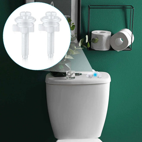 toilet seat bolt replacement plastic screws 2-pack just a show off