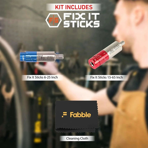 15-65 Inch Lbs All-in-One Torque Driver Bundles with 6-25 Inch Lbs Mini Driver and Cloth, Fix It Sticks brand display