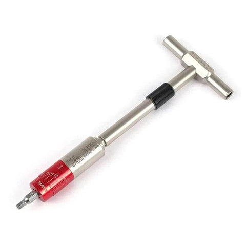 15-65 Inch Lbs All-in-One Torque Driver Kit with Locking Ratcheting T-Way Wrench - Custom Bundle (FISMUTK+TWAY-LOCK) side view