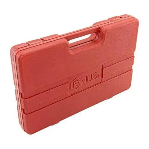 Red carrying case for 10 Piece 1/2" Drive Torque Extension Bar Set, Color-Coded, 60 ft.lbs.~150 ft. lbs.