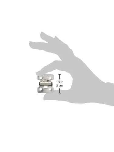 Person holding ✝️ 1-Pack Lamp Stamp, Torque Hinge, HG-TS Type 140° Stainless Steel, highlighting compact size.