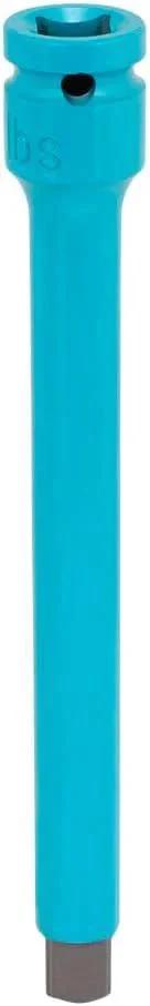 Torque Limiting Extension, 1/2" Drive, 150 ft/lbs, Turquoise, 40150, chrome molybdenum steel tool for auto maintenance