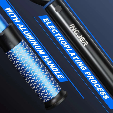 UPGRADE 3/8" Drive Click Torque Wrench with Blue Aluminum Handle and Electroplating Process