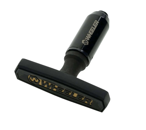 Close-up of Wheeler F.A.T. Stix torque wrench, part of the Stix with 12 Screwdriver Bits, 5 Torque Limiters, and Storage Case for Firearm Building and Maintenance.