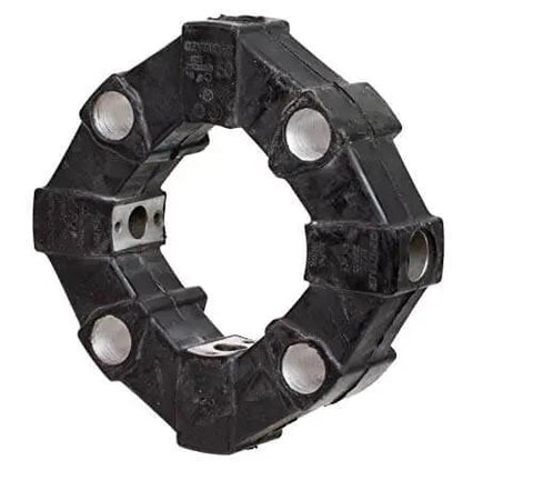 Beefy Torsionally Soft Drive Element With High Misalignment Tolerance And Vibration Damping For Electric Motors And Diesel Engines CENTAFLEX A Series By Rexnord Centa CF A 008 0 60 10722772 in black shown in close-up view.
