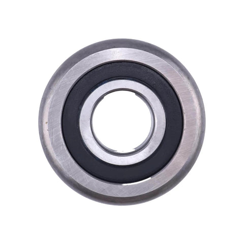 Mast roller bearing 61236-16600-71 compatible with Toyota forklifts 8FDN15-18 and 8FD15-18, close-up view of replacement bearing