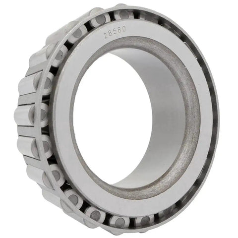 Close-up of inner cone bearing 28580 from Two Pack 10000 Lbs Trailer Axle Bearing Kit with Inner Cone 28580 Inner Race 28521.