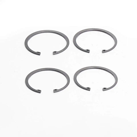 Trailer Bearing Kit 2 Pack for ALKO 605124 and KNOTT 45887.10 Includes 4 Circlips for Alko Knott Drums and Trailers
