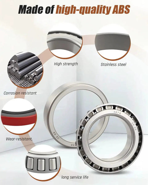 Trailer Bearing Kit For Dexter 10K GD Axles After 2009 Replacement BK 430 GD metal bearings features and benefits image