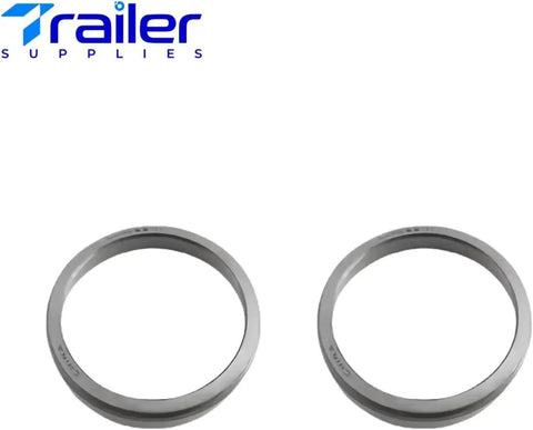 Heavy Duty Trailer Bearing Kit For Dexter 12K Axles, 2-Set Pack With 28622 Races shown in set of two