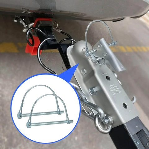 Trailer Rear Pin heavy duty trailer coupler pin for secure towing🍁 &nda...
