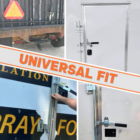 Durable 36 inch trailer door latch with forged steel construction delivers secure, long lasting protection for trailers