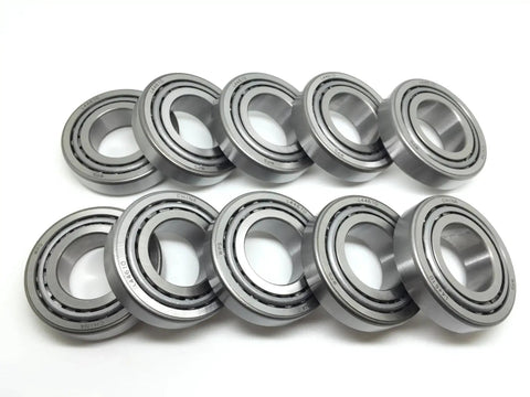 Set of 10 Trailer Hub Bearing Set Cone L44649 And Cup L44610 For 2000 2500 And 3500 Lb Axles by WPS.