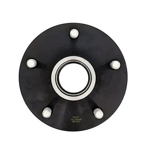 Trailer Hub Kit With 5 Bolt Circle 2 Pack Tapered Spindle From 1 3 8 To 1 1 16 Inch Includes Outer Bearing L44649 10 And Inner Bearing L68149 11