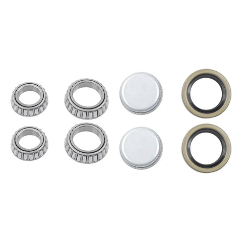 Heavy Duty Trailer Hub Kit Replacement For 3500 Lb 84 Spindle Fits Five On Five Point Five Inch Wheels Includes Trailer Bearing Kit