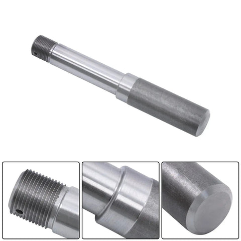Trailer Hub Kit With 5 On 4 Point 5 Inch Bolt Pattern And 1 Inch BT8 Round Spindle L44643 Bearings Grease Seal Lug Nuts And Cotter Pin For 2000 Lb Axles Heavy Duty Trailer Bearing Kit showing individual spindle part details.