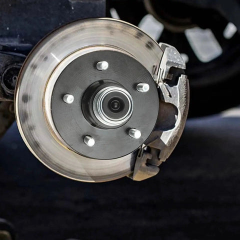 Installed Heavy Duty Trailer Idler Hub Kit For 3500 Lb Trailers One Sixteenth To Three Eighths Inch Axles Five Lug Wheel Hub With L44649