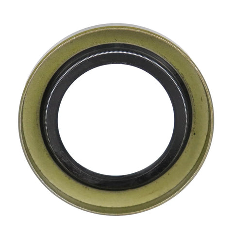 Close-up of 12192TB ABEC-3 seal from 2 Set Trailer Wheel Hub Bearing Kit For 1-1/16 Inch Axles Includes L44649 ID 1.0625 Inch Bearings