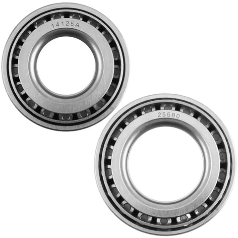Trailer Wheel Bearing Kit Beefed Up For 5200 6000 And 7000 Lb Trailer Axles With 14125A 14276 Bearings 25580 25520 Bearings