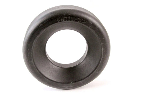 Heavy Duty Trailer Wheel Chock Donut for RVs Campers Boats and Trailers, 6 and a Quarter Inch Outer Diameter, 3 Inch Inner, High Density Polyethylene