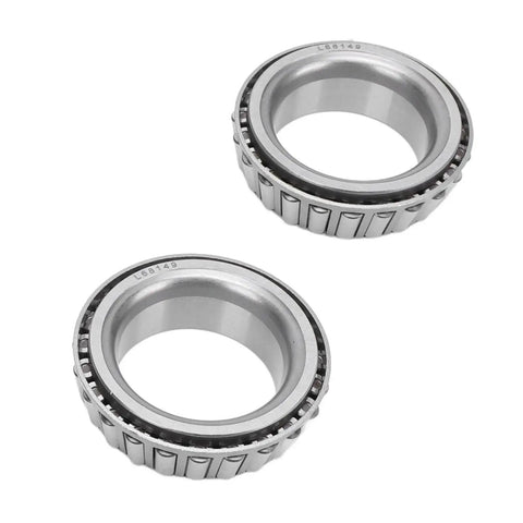 Alloy Trailer Wheel Hub Bearings Kit For 1-1/16 Inch Axles, showing two inner cone bearings L68149.