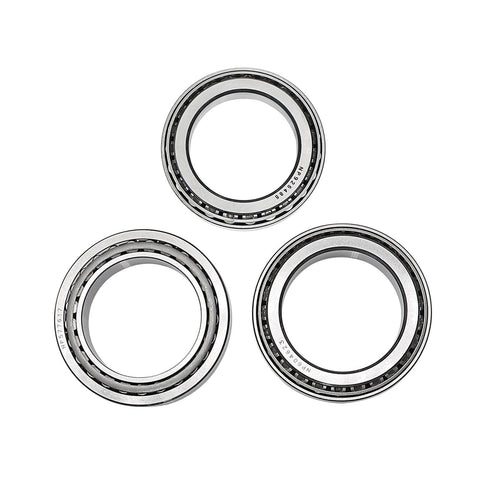 Mercedes Benz Transfer Case Rebuild Bearings And Seals Kit For C Class E Class S Class CL CLS GLK E63 AMG Drop In Ready Replaces NP604623 NP925485 0159971246 0139977246 displayed in a stainless steel finish, top view.