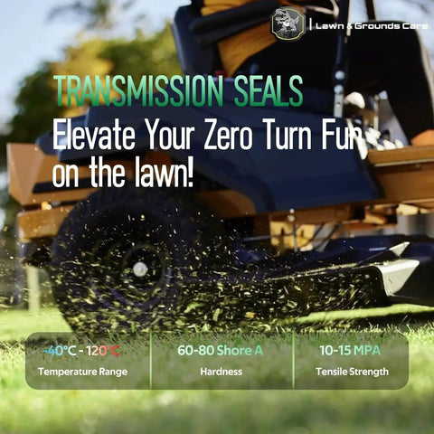 Lawn mower with Hydro-Gear transmission using Transaxle Seal Service Kit For ZT-2800 ZT-3100 ZT-3200 ZT-3400 Rebuilds.