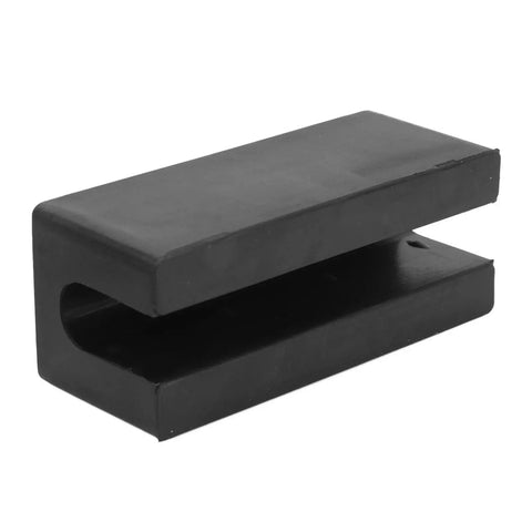 Transom Saver Rubber Motor Support for Outboard Hydraulic Tilt Systems in heavy-duty black rubber