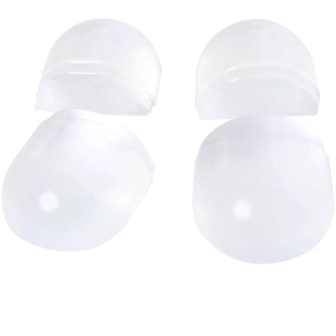 Transparent Self Adhesive PU Wall And Floor Buffer Shower Door Stopper Set, 4 cm cushioning protector, 4-pack