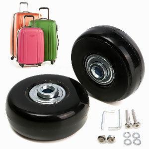 Travel Bags Replacement Luggage Wheels Set Universal Suitcase Repair Kit Axles Wrench Bearing Skate Wheel Roller 45MM - VXB Ball Bearings