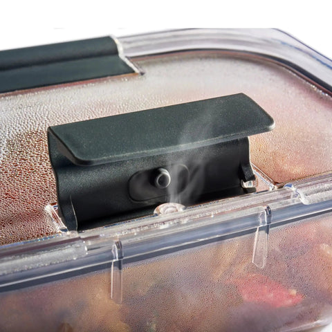 Close-up of 3.2 Cup Tritan Food Storage Containers Set of 5 with Leak Proof Airtight Lids BPA Free Ideal for Lunch Meal Prep and Leftovers