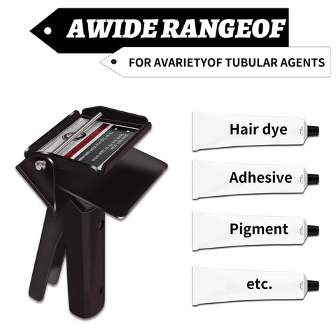 Tube Extrusion Tool Efficient RTV And Silicone Dispenser for tubular agents like hair dye, adhesive, and pigment.