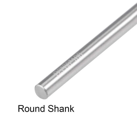 Round shank of Rock Solid 3mm Tungsten Carbide Chucking Reamer for Lathe Machine with 4 Flutes and H7 Precision, 100mm by Uxcell