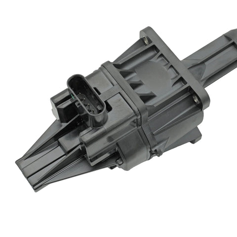 Turbocharger wastegate actuator, black plastic module with 2-pin electrical connector for BMW 2.0L engines