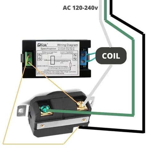 L6-30 Twist Lock Outlet Meter Box Kit wiring diagram and components for 240V circuits installation